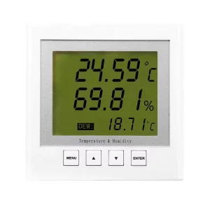 Xiangwei XW 210D Temperature Humidity Sensor RS485 MODBUS RTU Dew Point Industrial Instruments Wall Mount LCD Display 10m Alarm