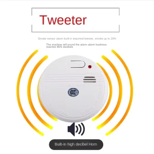 Youke Home Wireless Independent Smoke Sensor Fire Detector Alarm Sound None Special Features None Model Tb 567063922848 White