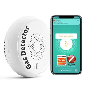 ZB GAS 1 Smart Home ZigBee Gas Detector Household Combustible Gas Natural CH4 Leak Detector Gas Leak Tester Tuya APP
