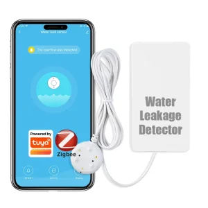 ZB-WI-2 ZigBee Smart Home Water Sensor Leak Detector Flood Water Leakage Alarm Compatible with Zigbee Hub