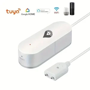 ZIGBEE Sound Alarm Level Detector Water Overflow Flood Leakage Sensor Battery Operated Remote Monitor Smart Water Leak Sensor