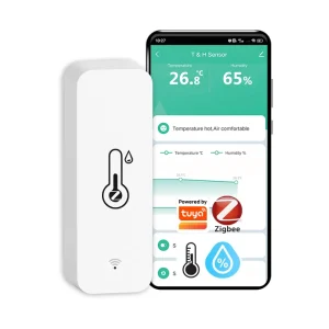 ZTH01 WiFi Zigbee Temperature Humidity Sensor Smart Home Indoor Hygrometer App Monitoring