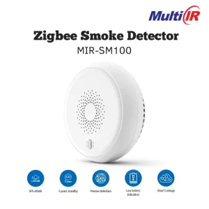 ZigBee 3.0 Smart Wireless Smoke Detector Fire Alarm Sensor Remote Alert OEM Factory
