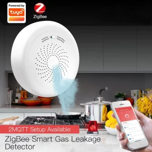 ZigBee Combustible Gas Leakage Detector Smart Home Alarm System with App Remote Control