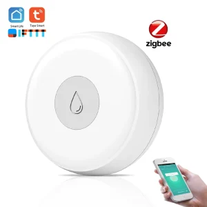 ZigBee Smart Flood Sensor Water Leakage Detector Overflow Alert Remote Control