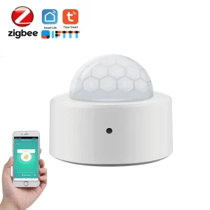 ZigBee Wireless PIR Infrared Human Body Motion Sensor, Mini, Smart Home Compatible