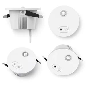 Zigbee 3.0 24GHz FMCW MmWave Radar PIR Human Presence Sensor Recessed Ceiling Smart Home Automation