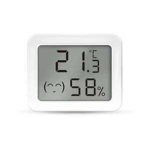 Zigbee 3.0 LCD Temperature and Humidity Sensor for Indoor Garage and Car Use