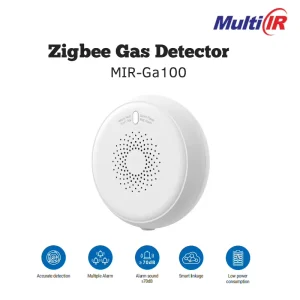 Zigbee 3.0 Natural Gas and LPG Methane Leak Detector with App Alert and Automatic Shut-Off Valve Integration