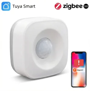 Zigbee 3.0 PIR Motion Sensor Detector with App Real-Time Push Notifications for Home Security