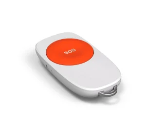 Zigbee Smart Home Security Alarm System Modern Design Panic Button Mini Size SOS Emergency Button for Bathroom & Living Room