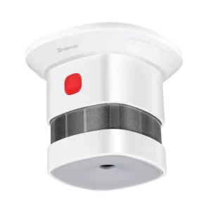 Zigbee Smoke Detector Alarm Heiman Wireless Photoelectric UL217 Certified with 10 Year Battery Design for Home Office