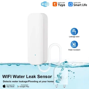 Zigbee Water Level Sensor with APP Control, Liquid Leak Detector Alarm