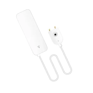 Zigbee Waterproof Home Security Alarm System Water Leakage and Flood Alert Detector Works with WiFi for Overflow Protection