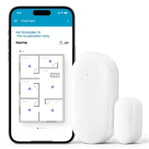 Zigbee Wireless Door Window Sensor Home Security Door Open Alarm