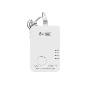 household kitchen nature gas leak detector LPG laser sensor CH4 gas leak combustible gas detector solenoid valve AC220V 110V